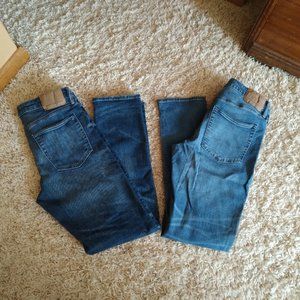 2 Pair 32x32 Mens American Eagle Jeans